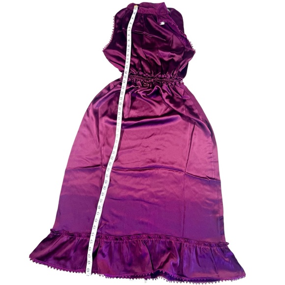 Max Studio | Satin Tie Neck Sleeveless Size M - Picture 4 of 11